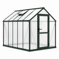 Serre en aluminium et polycarbonate vert 250x190x195 cm