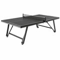 Table de ping-pong extérieure MDF et métal noir